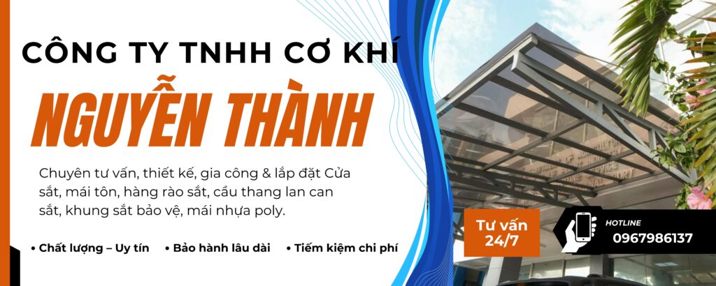 Thợ làm mái poly nhựa chống UV Quận 5 của CƠ KHÍ NGUYỄN THÀNH mang đến giải pháp che mưa nắng ưu việt.