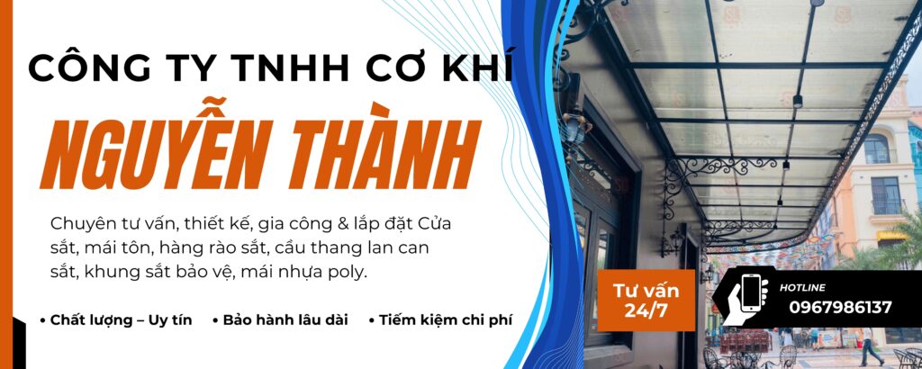 Thợ làm mái poly nhựa giá rẻ Quận 8 của CƠ KHÍ NGUYỄN THÀNH mang đến giải pháp đột phá trong việc cải tạo không gian sống.