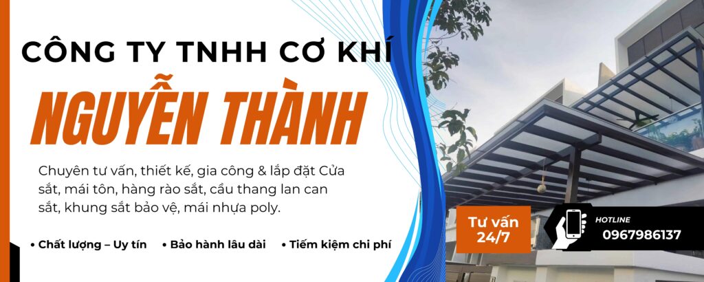CƠ KHÍ NGUYỄN THÀNH luôn là cái tên được khách hàng tin tưởng trao gửi công trình nhờ vào sự uy tín