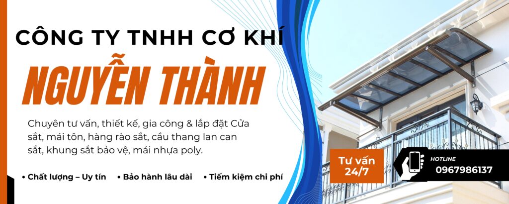 CƠ KHÍ NGUYỄN THÀNH luôn là cái tên được khách hàng tin tưởng trao gửi công trình nhờ vào sự uy tín