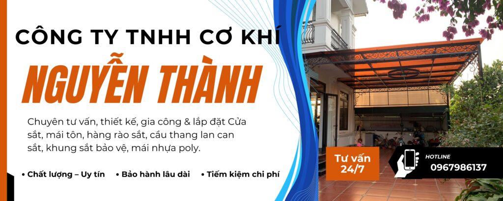 Mái nhựa poly thông minh là chìa khóa mở ra không gian sống thông thoáng.