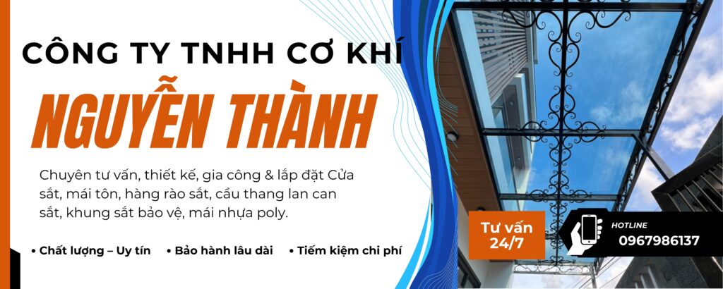 Hãy trao trọn niềm tin cho CƠ KHÍ NGUYỄN THÀNH. Liên hệ hotline hôm nay để được khảo sát hiện trạng và báo giá miễn phí!
