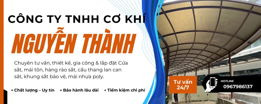 Hãy trao trọn niềm tin cho CƠ KHÍ NGUYỄN THÀNH