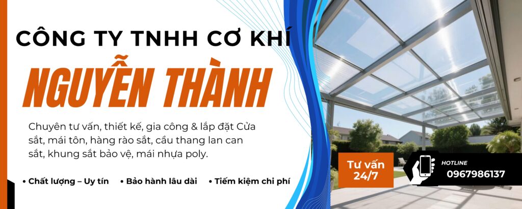 Giá thợ làm mái poly nhựa Hóc Môn - Quận 12 luôn là chủ đề được nhiều gia chủ quan tâm.
