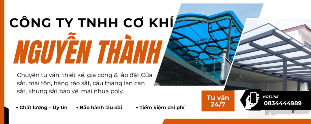 Để giải quyết triệt để vấn đề này, dịch vụ thi công mái poly nhựa Quận 1 của Cơ Khí Nguyễn Thành là lựa chọn số một