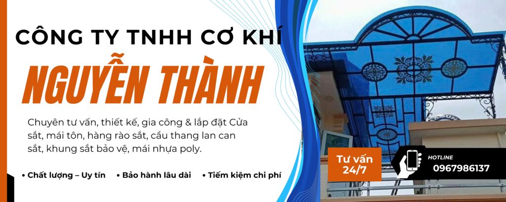 CƠ KHÍ NGUYỄN THÀNH là thương hiệu uy tín hàng đầu tại khu vực phía Nam.