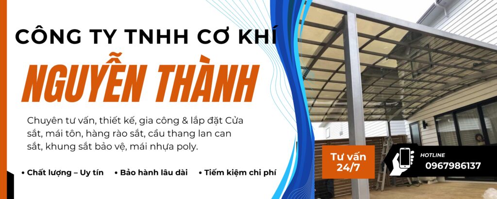 CƠ KHÍ NGUYỄN THÀNH luôn giữ vững vị thế là thương hiệu uy tín hàng đầu tại thành phố Hồ Chí Minh.