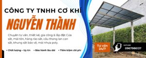 CƠ KHÍ NGUYỄN THÀNH tự hào là đơn vị cơ khí uy tín hàng đầu được đông đảo khách hàng trao gửi niềm tin