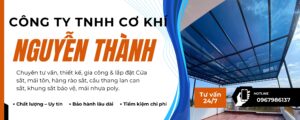 CƠ KHÍ NGUYỄN THÀNH tự tin mang đến cho quý khách hàng tại Nhà Bè nói riêng và khu vực miền Nam nói chung những sản phẩm mái poly hoàn hảo nhất