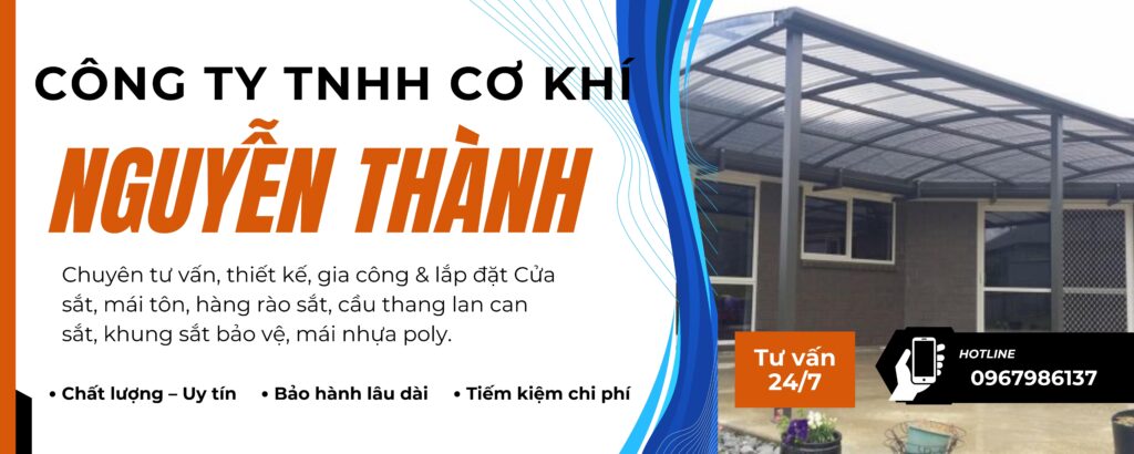 Hãy trao trọn niềm tin cho CƠ KHÍ NGUYỄN THÀNH. Quý khách chỉ cần liên hệ số hotline ngay hôm nay để nhận báo giá chi tiết kèm nhiều ưu đãi hấp dẫn!