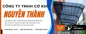 CƠ KHÍ NGUYỄN THÀNH luôn giữ vững vị thế là thương hiệu uy tín hàng đầu tại khu vực phía Nam.