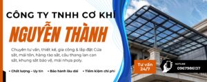 CƠ KHÍ NGUYỄN THÀNH là thương hiệu uy tín hàng đầu tại khu vực phía Nam.