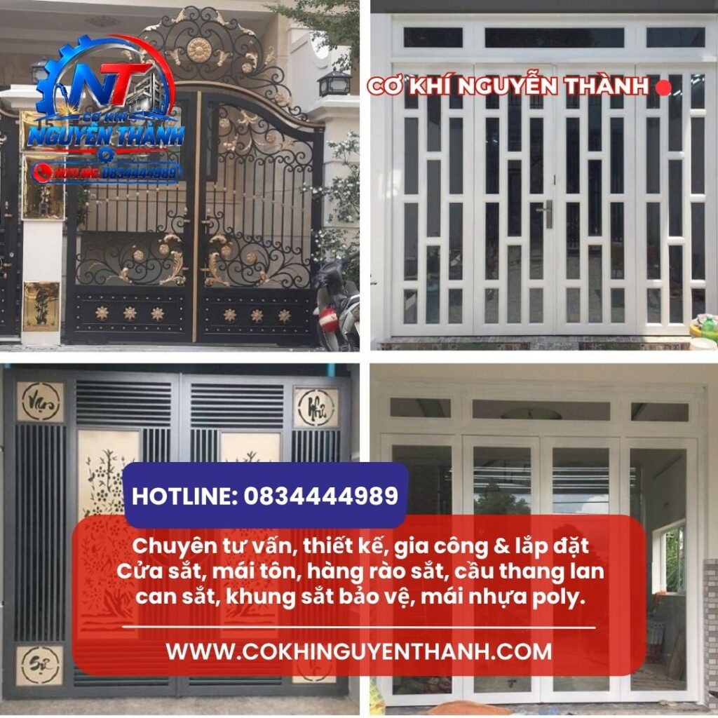 Với nhiều năm kinh nghiệm trong lĩnh vực gia công sắt đạt chất lượng bảo đảm, giá rẻ sẽ làm khách hàng hài lòng.