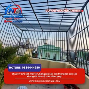 Với nhiều năm kinh nghiệm trong lĩnh vực gia công sắt đạt chất lượng bảo đảm, giá rẻ sẽ làm khách hàng hài lòng.